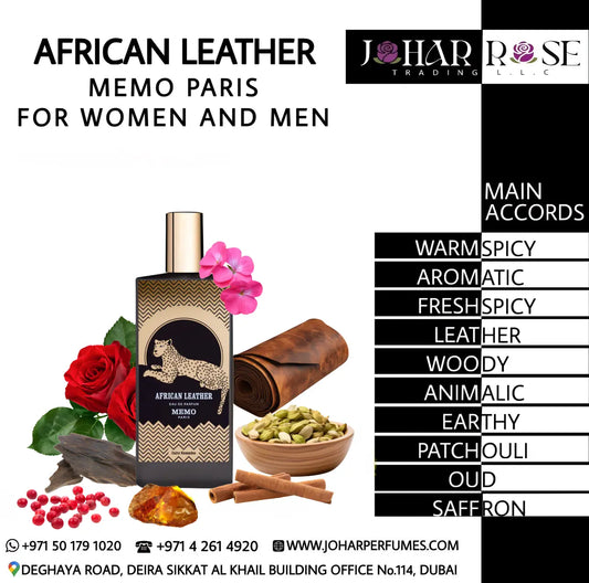 AFRICAN LEATHER MEMO PARIS