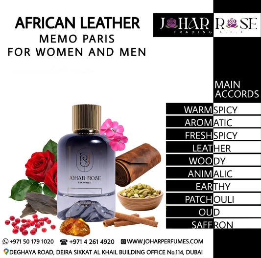 AFRICAN LEATHER MEMO PARIS