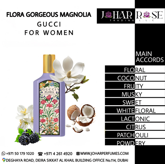 FLORA GORGEOUS MAGNOLIA GUCCI