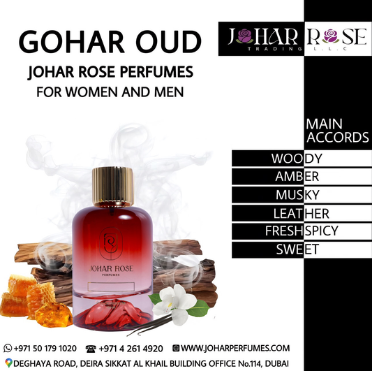 GOHAR OUD JOHAR ROSE PERFUMES
