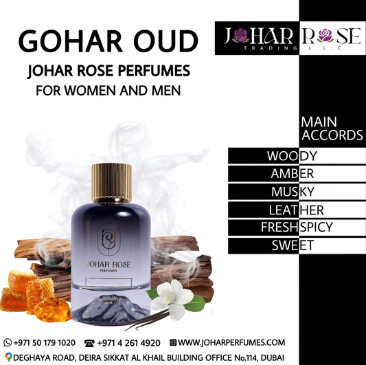 GOHAR OUD JOHAR ROSE PERFUMES