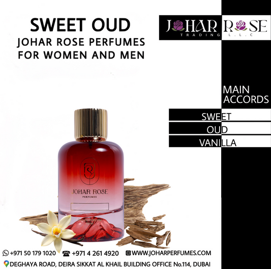 SWEET OUD JOHAR ROSE PERFUMES