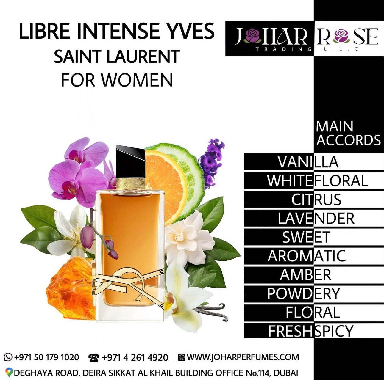 LIBRE INTENSE YVES SAINT LAURENT