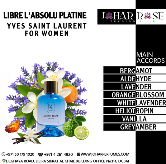 LIBRE L'ABSOLU PLATINE YVES SAINT LAURENT