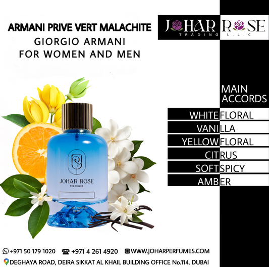 ARMANI PRIVE VERT MALACHITE