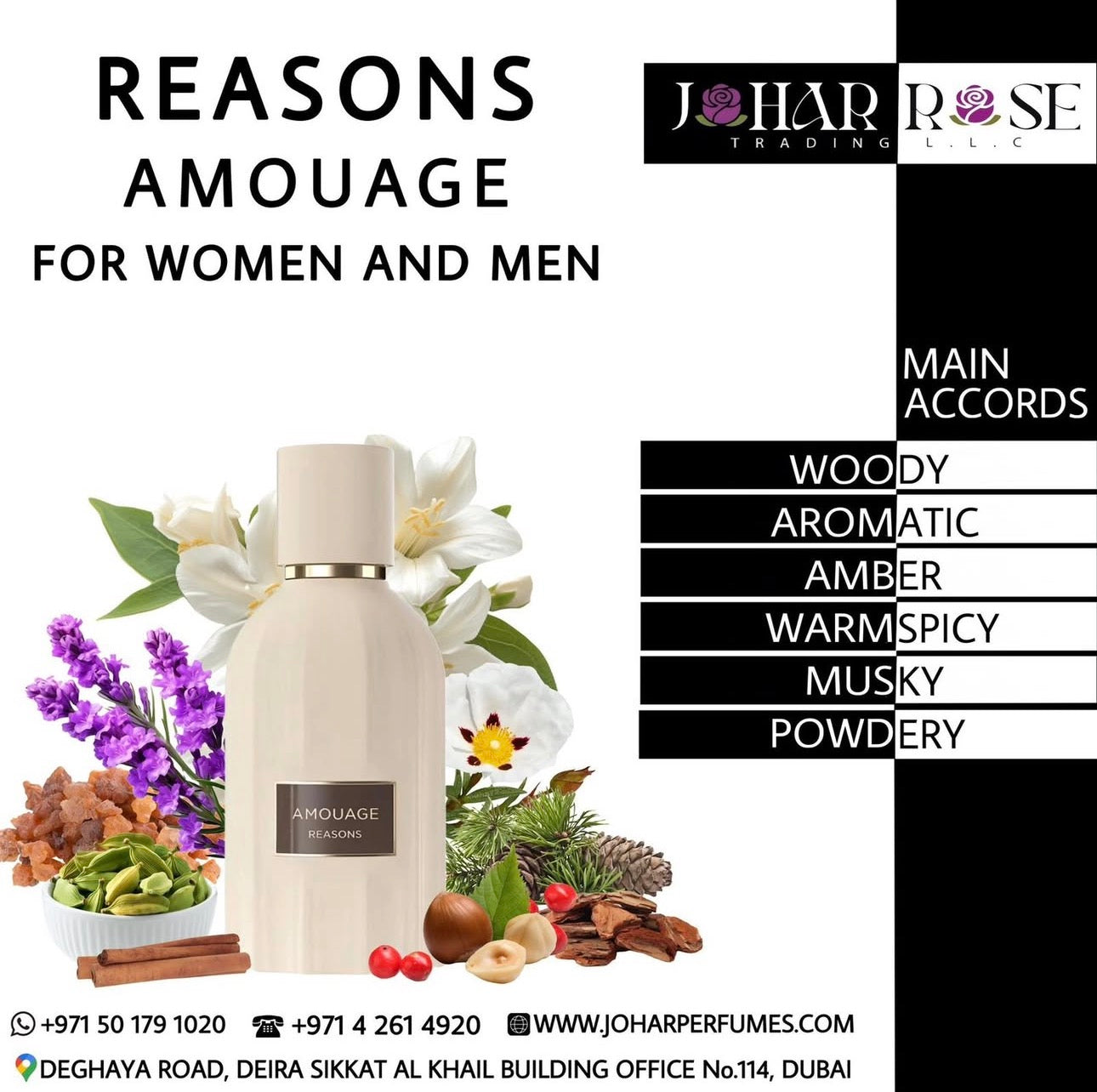 REASONS AMOUAGE
