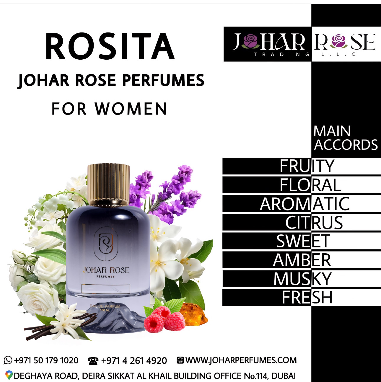 ROSITA JOHAR ROSE PERFUMES