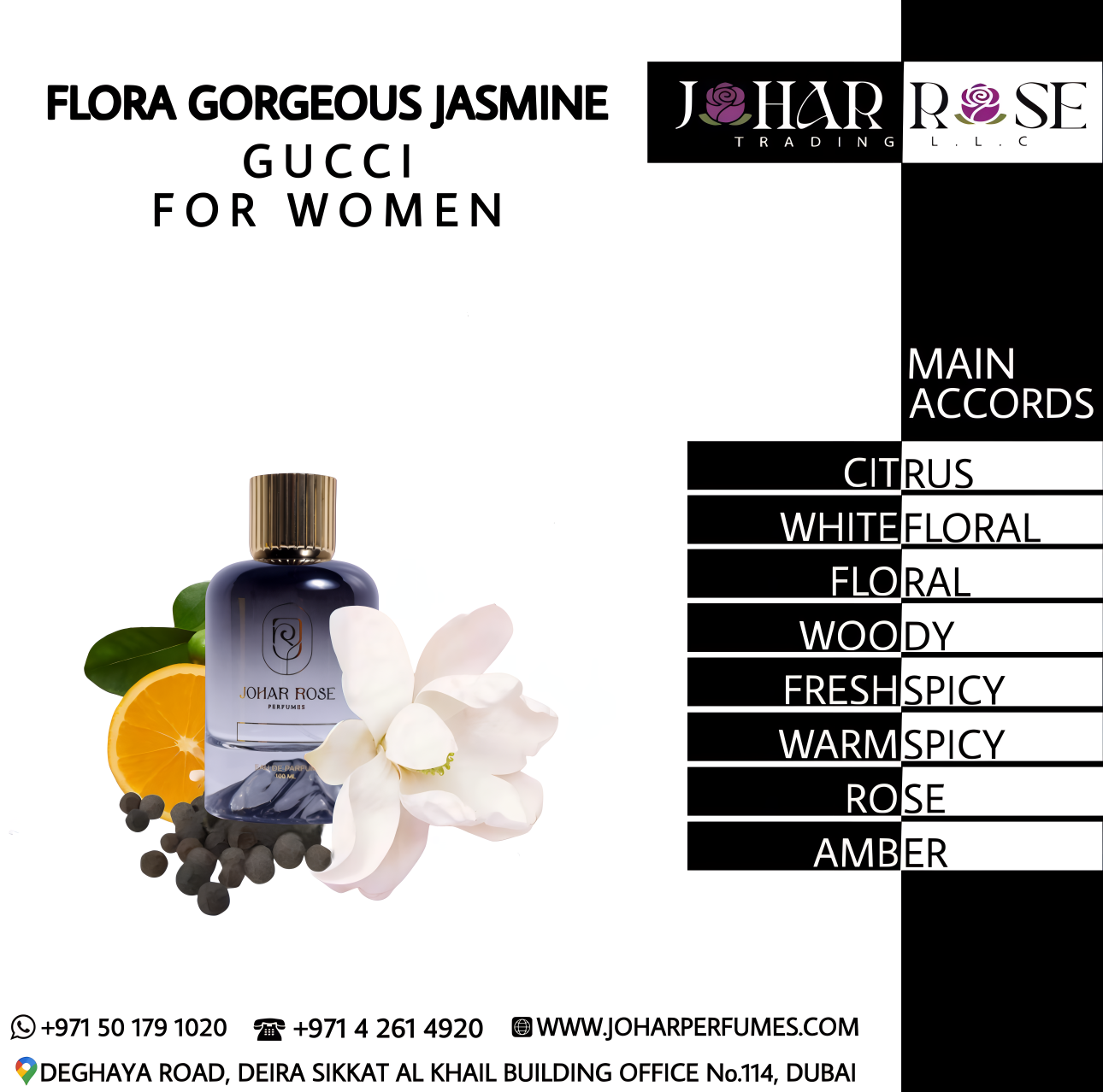 FLORA GORGEOUS JASMINE