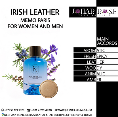 IRISH LEATHER MEMO PARIS